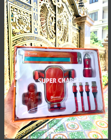 sét sạc 4 chi tiết tiết kèm