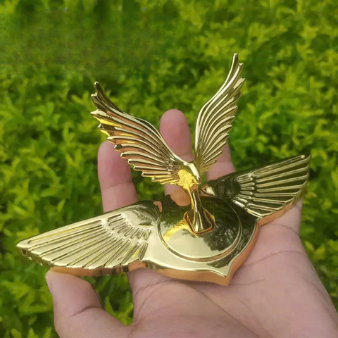 Logo cánh chim đại bàng các hãng xe - logo lắp mui xe ô tô chất liệu mạ hợp kim sáng bóng - LGMX