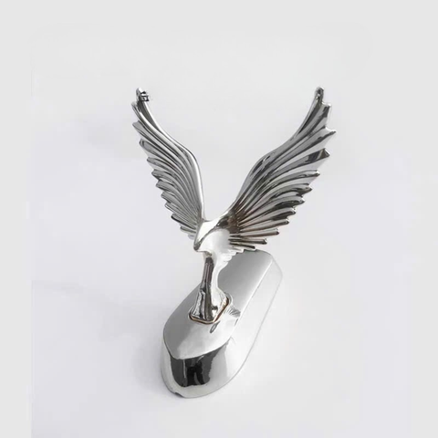 Logo cánh chim đại bàng các hãng xe - logo lắp mui xe ô tô chất liệu mạ hợp kim sáng bóng - LGMX