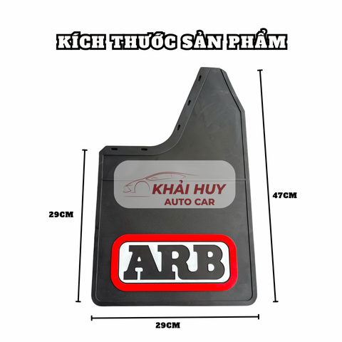 (KH) Bộ 2 tấm cao su chắn bùn thể thao KT 43x23 kèm ốc vít - Size lớn