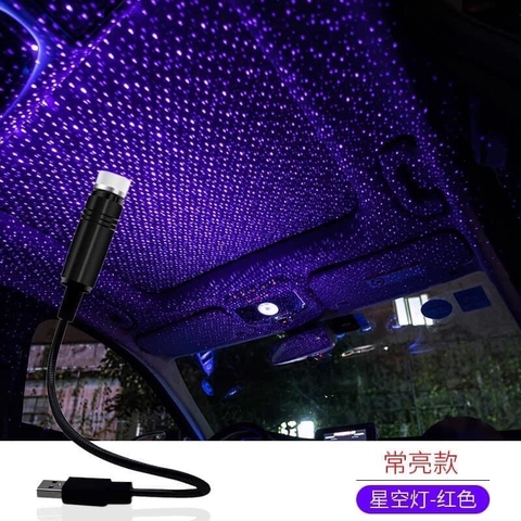 LED trần laser bầu trời sao đầu cắm USB có thể điều chỉnh hiệu ứng ánh sáng