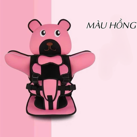 (KH) 🚗 Đai ghế ngồi ô tô an toàn cho bé – 14 màu | Đệm êm – thoáng khí – bảo vệ toàn diện - DG08