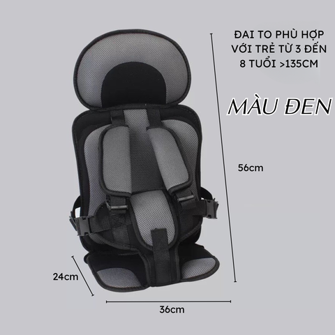 (KH) 🚗 Đai ghế ngồi ô tô an toàn cho bé – 14 màu | Đệm êm – thoáng khí – bảo vệ toàn diện - DG08
