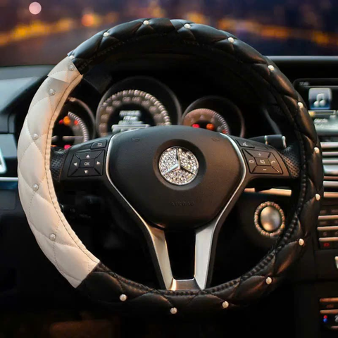 Bọc vô lăng Hoa Trà Da