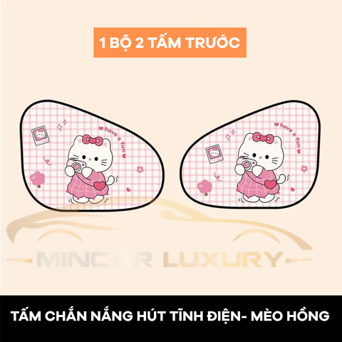 Rèm che nắng nam châm tự dán hoạt hình dễ thương