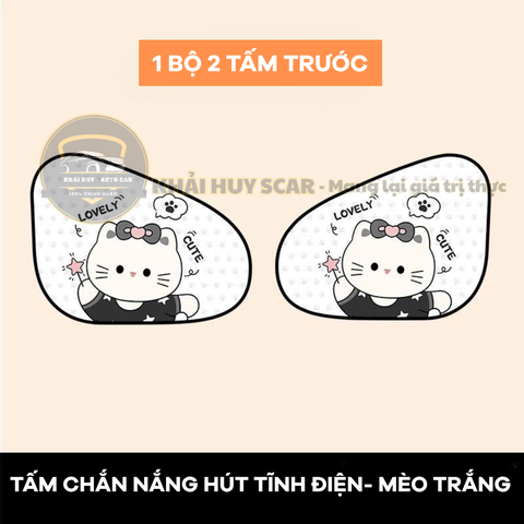 Rèm che nắng nam châm tự dán hoạt hình dễ thương