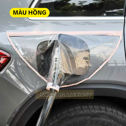 Tấm che chống mưa cổng sạc xe điện năng lượng mới, nắp chống nước đầu súng sạc ô tô EV, bảo vệ cổng sạc không chập điện khi trời mưa lắp không