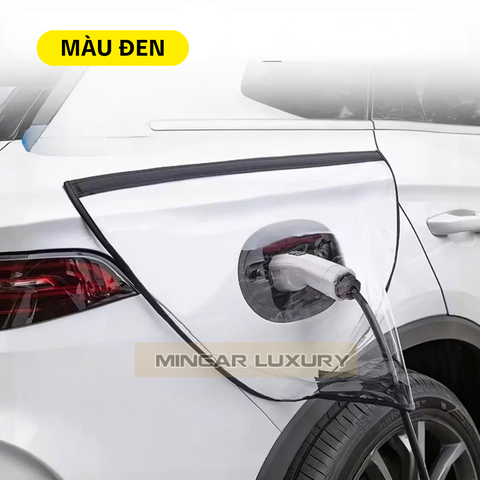 Tấm che chống mưa cổng sạc xe điện năng lượng mới, nắp chống nước đầu súng sạc ô tô EV, bảo vệ cổng sạc không chập điện khi trời mưa lắp không