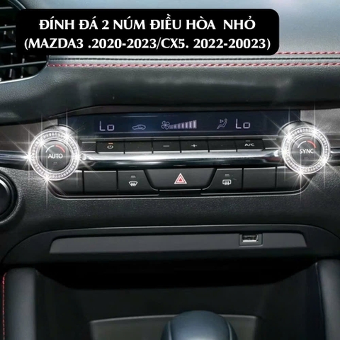 Đồ ốp nội thất đính đá xe Mazda 3 All new 2020-2023, Mazda CX-30