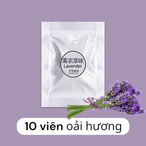 combo 10 viên sáp thơm hương oải hương