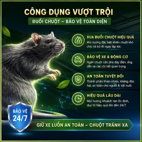Sáp đuổi chuột 200gram
