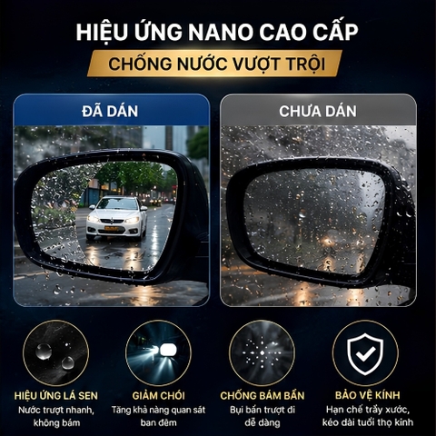 (KH) Miếng dán kính chống nước hình oval bầu dục 100x150cm