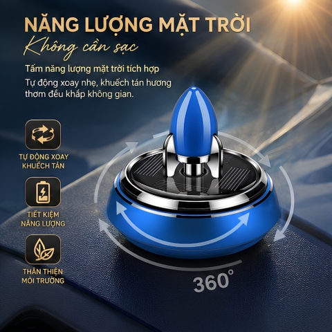 Sáp thơm Mô hình  tên lửa CARLOX khuếch tán năng lượng mặt trời