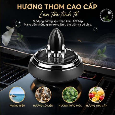Sáp thơm Mô hình  tên lửa CARLOX khuếch tán năng lượng mặt trời