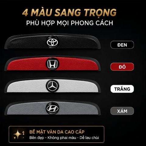 Bộ 4 miếng va đập mẫu mới theo hãng xe tuỳ chọn