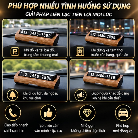 (KH) Bảng ghi số đt Yumcho  để taplo