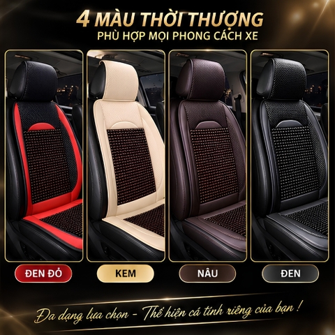 (KH) Lót liền hạt gỗ massage màu