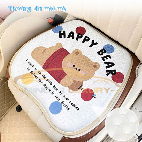 Đệm Ngồi 2 Lớp 3D Thoáng Khí – Nệm Ngồi Bệt Silicon Đàn Hồi - 42x36x3.5cm