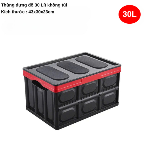 (KH) Thùng Đựng Đồ Cốp Sau Ô Tô – Có Thể Gấp Gọn