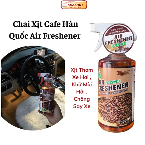 Chai xịt cafe Hàn Quốc Air Freshener 500ml