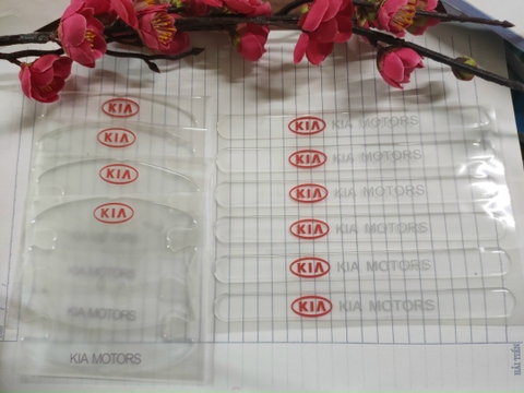 Bộ dán sillicon hõm + tay nắm chống va đập các hãng