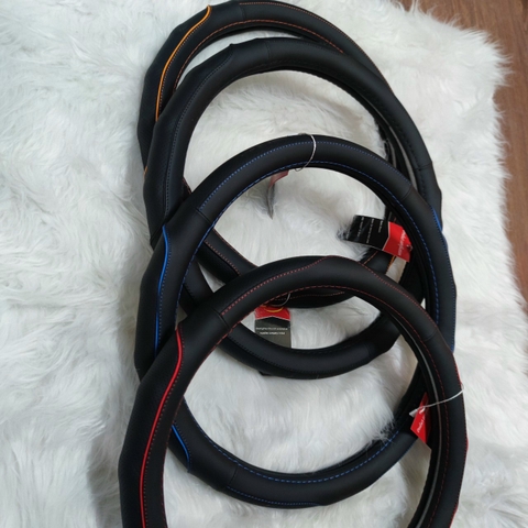 Bọc vô lăng 104 4 màu kẻ viền