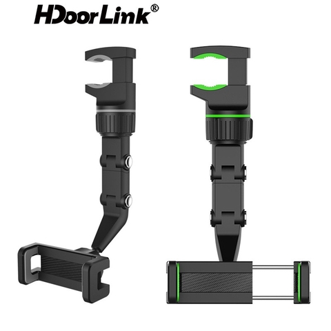 Giá đỡ treo gương xoay 360 độ ( mặt xám + mặt xanh)