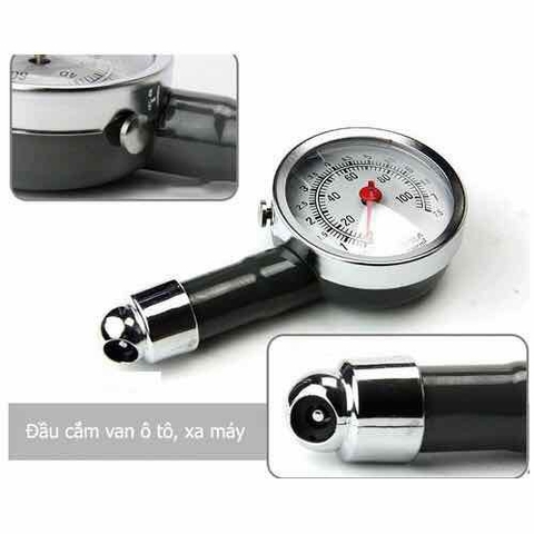 Đồng hồ đo áp suất lốp cầm tay - hàng có hộp