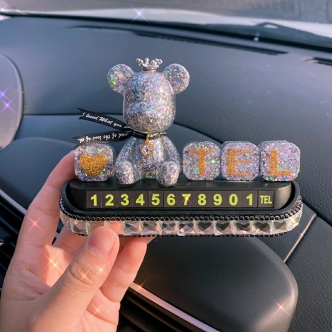 Bảng sdt gấu BearBrick màu
