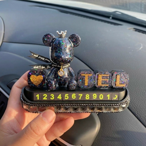 Bảng sdt gấu BearBrick màu