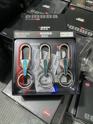 Móc khóa ô tô hãng OMUDA (loại  12 móc/hộp ) đơn giá 1 cái