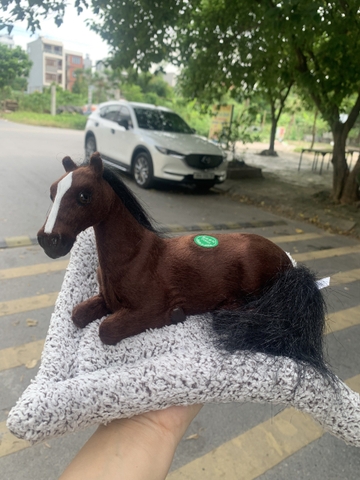 ( loại đôi ) Thú bông than hoạt tính trên ô tô 20x28cm