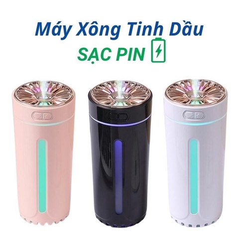 Máy xông tinh dầu AROMA - máy phun sương có đèn led