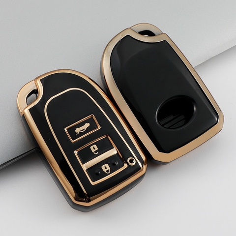 (TPU) Ốp khóa mạ nhựa dẻo silicon hãng xe TOYOTA