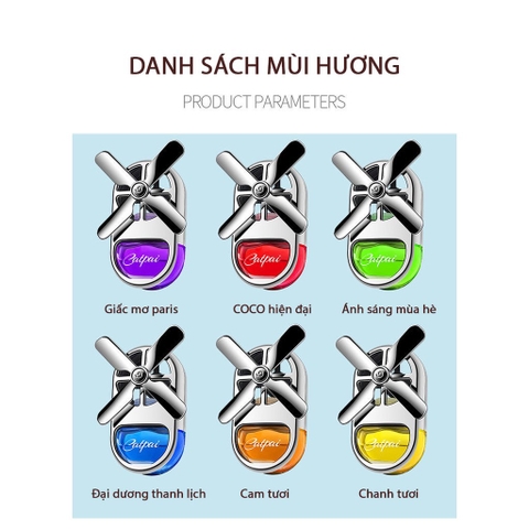 Nước hoa Catpai cài cửa gió