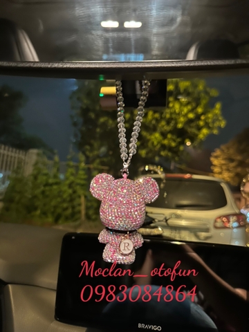 Khánh gấu Treo Gương Đính Đá Gấu Gloomy loại