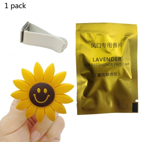 Sáp thơm cài cửa gió hoa hướng dương