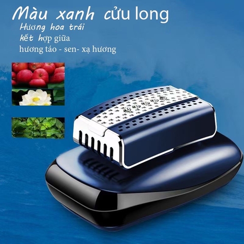 Nước hoa đính đá nắp chữ nhật