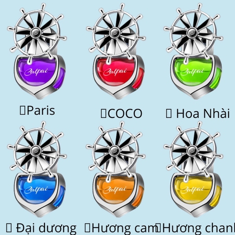 Nước hoa cửa gió catpai quạt 8 cánh