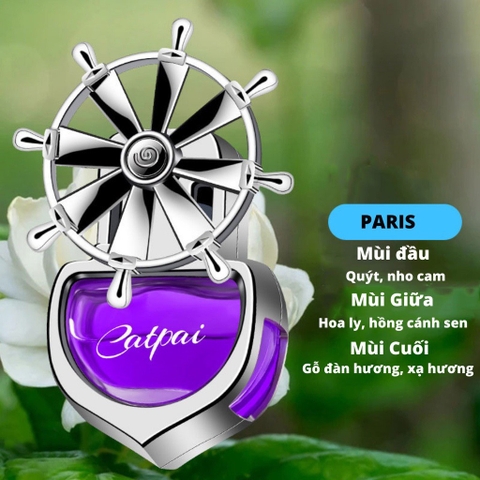 Nước hoa cửa gió catpai quạt 8 cánh