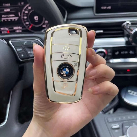 (TPU) ốp khóa mạ nhựa xe BMW