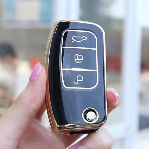 (TPU) ốp khóa mạ nhựa  xe Ford