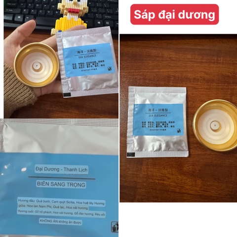 Viên sáp thơm cho vào vòng quay vô cực ( Mẫu Mới To )