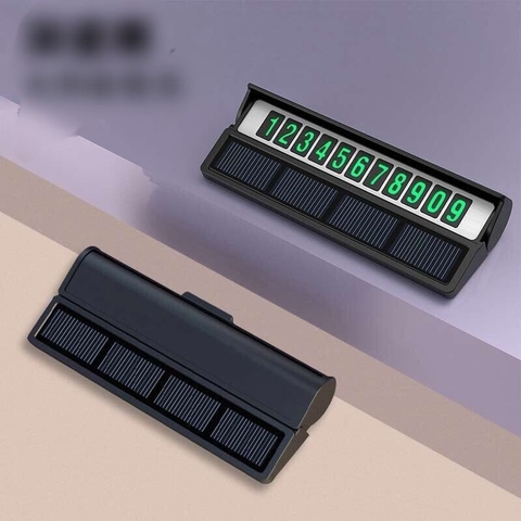 Bảng số đèn led có năng lượng mặt trời