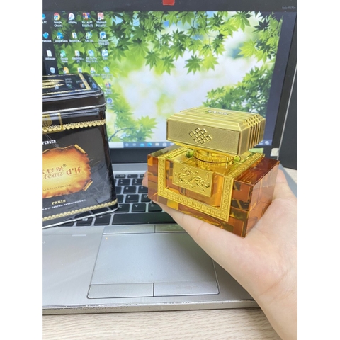 Nước hoa mạ vàng hình Rồng Vàng cao cấp