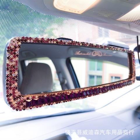 Gương chữ nhật gắn gương chiếu hậu