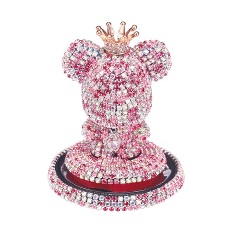 Gấu chân ngắn Gloomy Bear Đính Đá đặt taplo tặng sáp thơm (GCN)