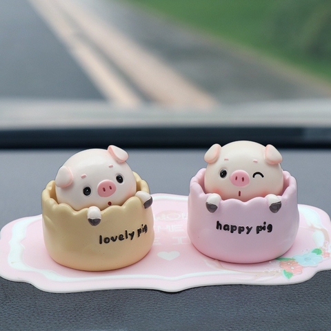 Chú heo lắc lư 4 màu