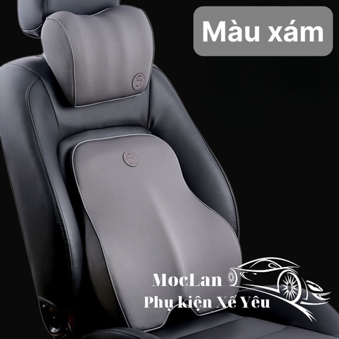 (Bán lẻ) Tựa đầu và tựa lưng ruột cao su non Sport fom mới 2023