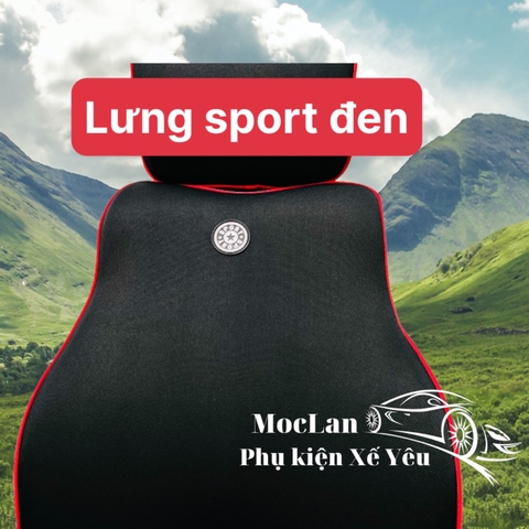 (Bán lẻ) Tựa đầu và tựa lưng ruột cao su non Sport fom mới 2023
